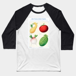 Garden Vegetable watercolor illustration (1915) Baseball T-Shirt